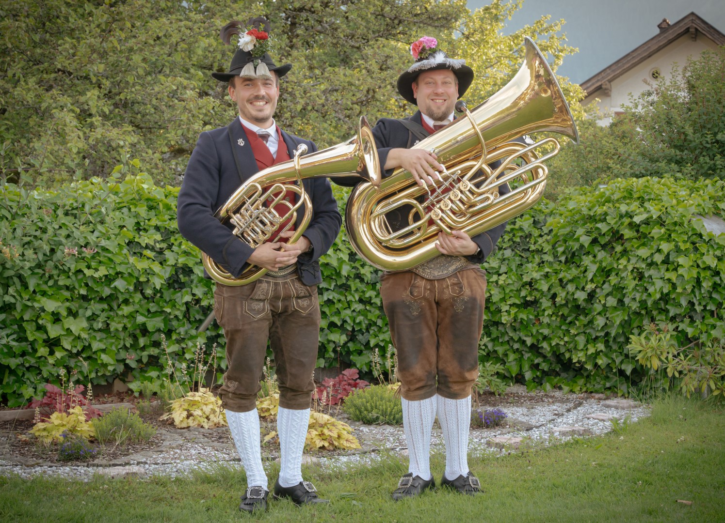 Tenorhorn und Tuba