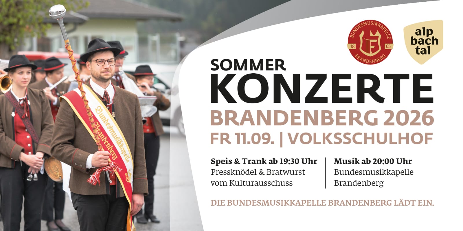 Sommerkonzert Brandenberg 11.09.2026