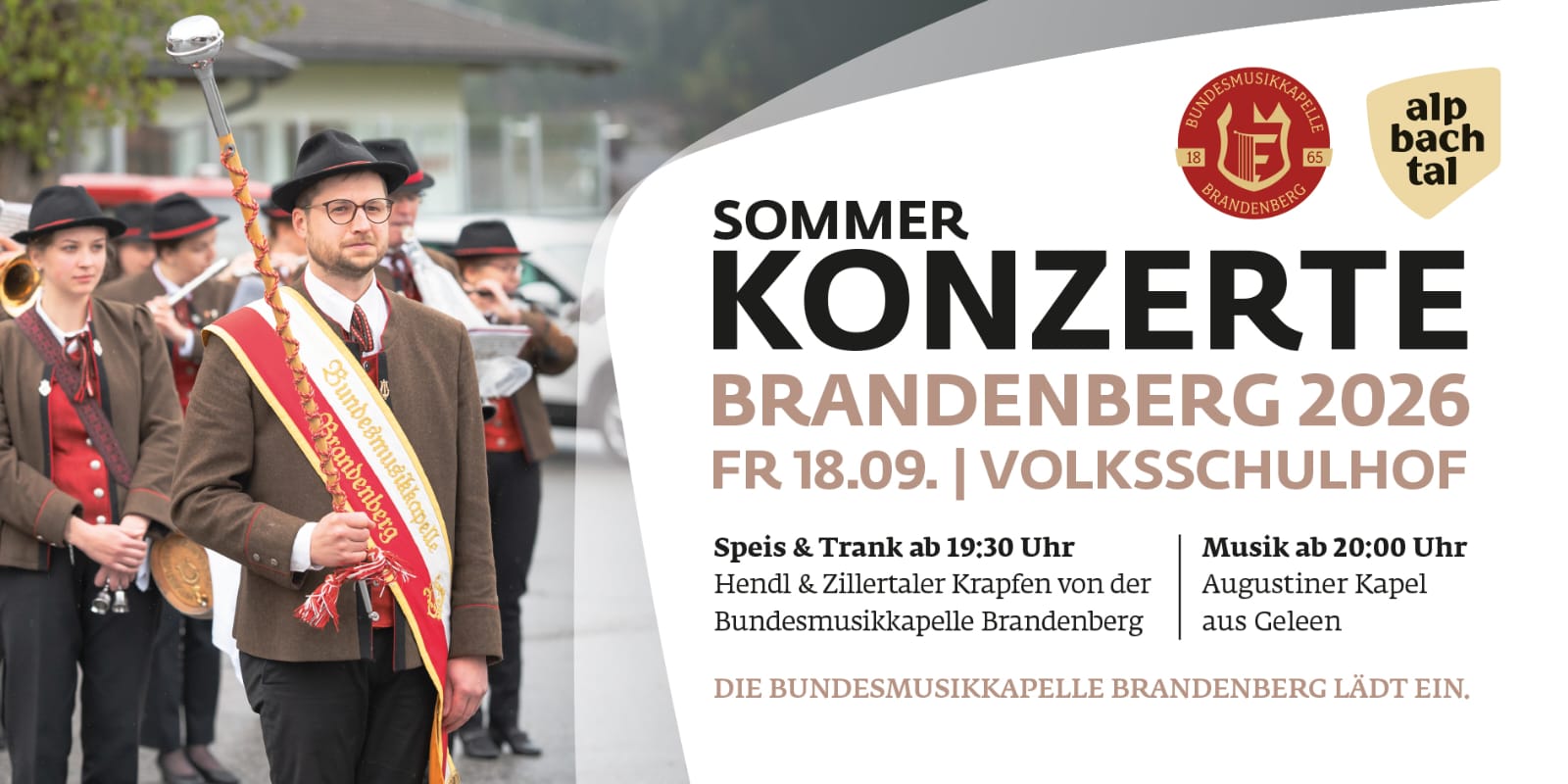 Sommerkonzert Brandenberg 18.09.2026